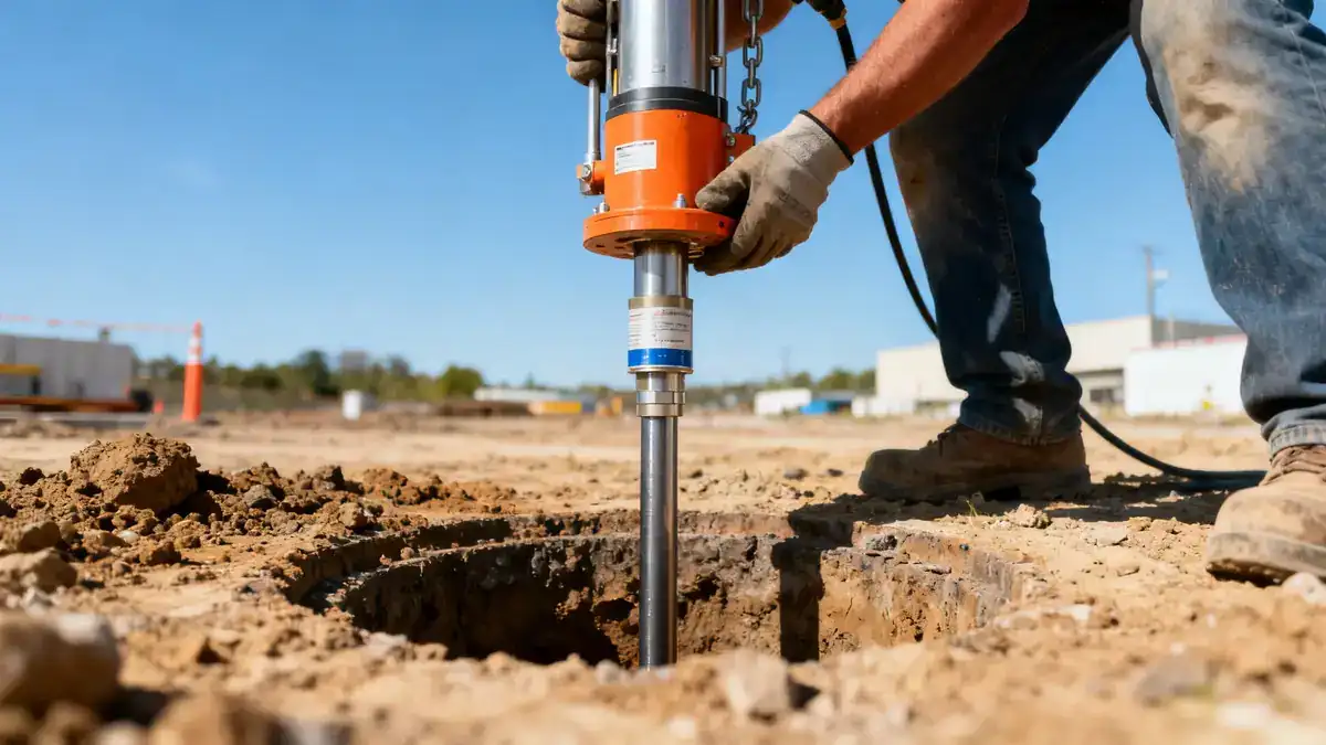 Travaux géotechniques à Saguenay